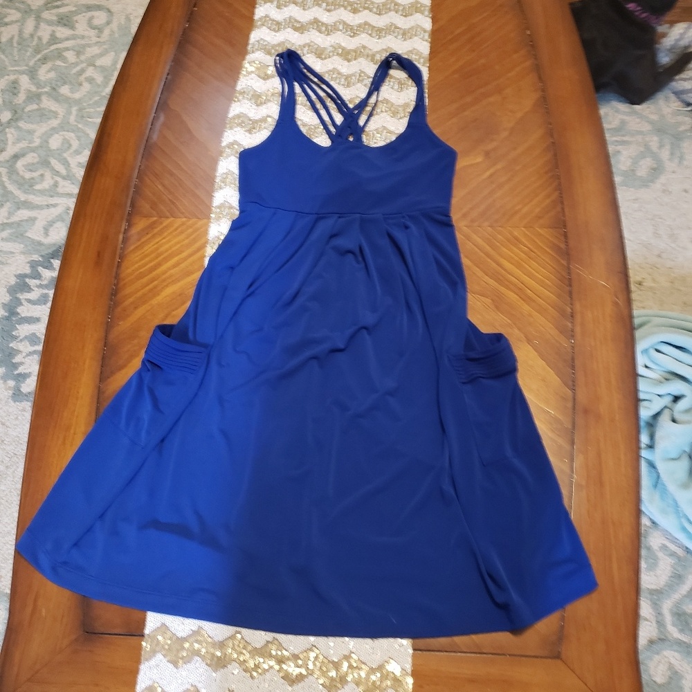 Calvin Klein blue dress